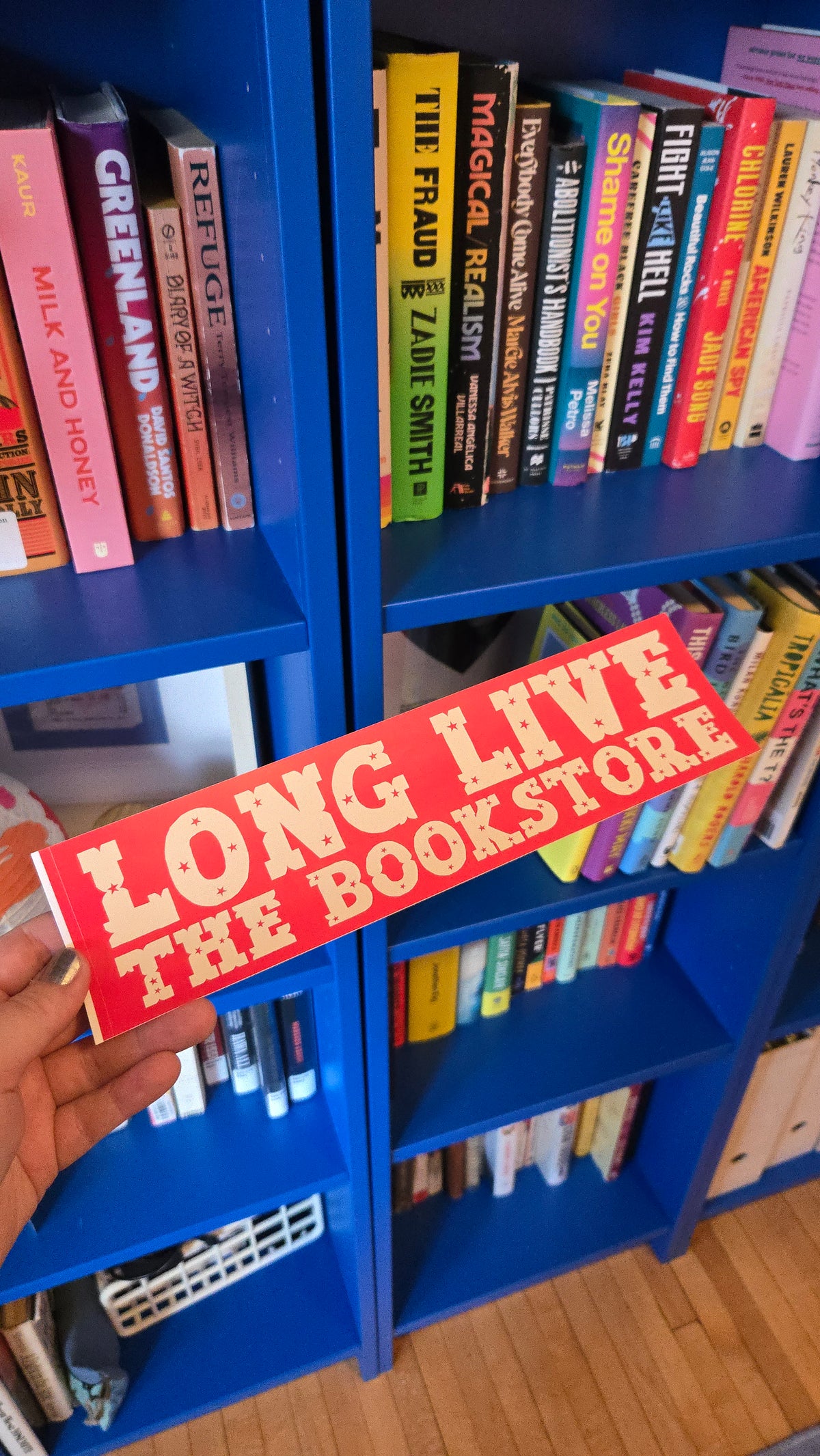 Long Live the Bookstore Bumper Sticker
