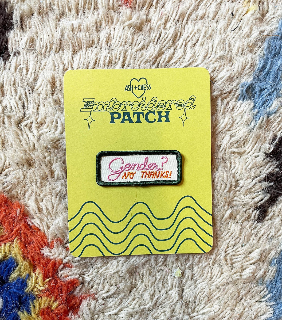 Gender? No Thanks Patch