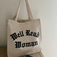 Well Read Woman Tote Bag