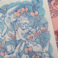 Tearful Cherub Riso Print