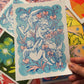 Tearful Cherub Riso Print
